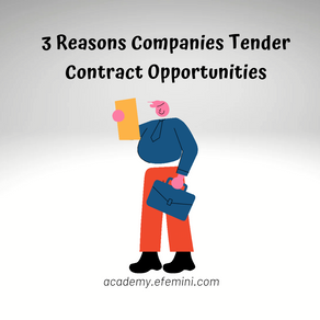3 Reasons Companies Tender Contract Opportunities
