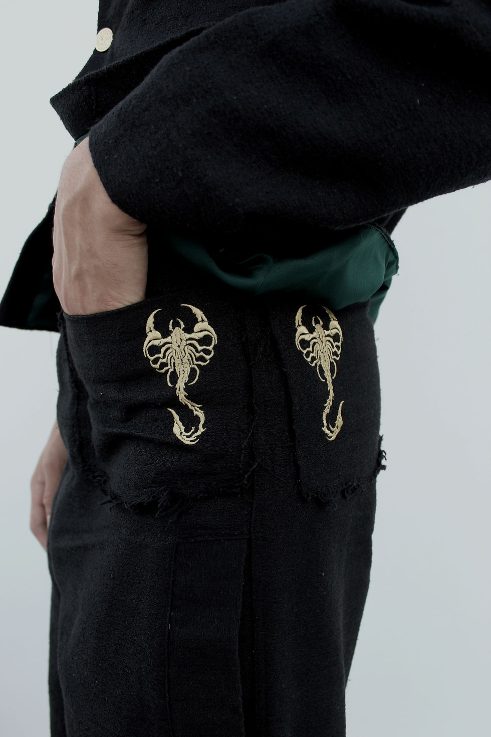 Miniatura: Conjunto Tweed Epuré Noir
