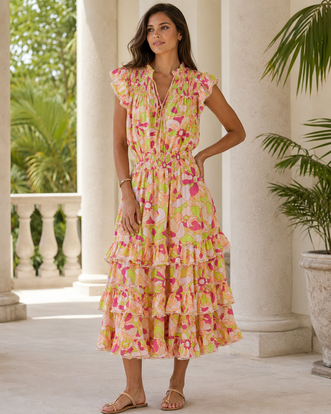 Allison New York Misha Midi Dress
