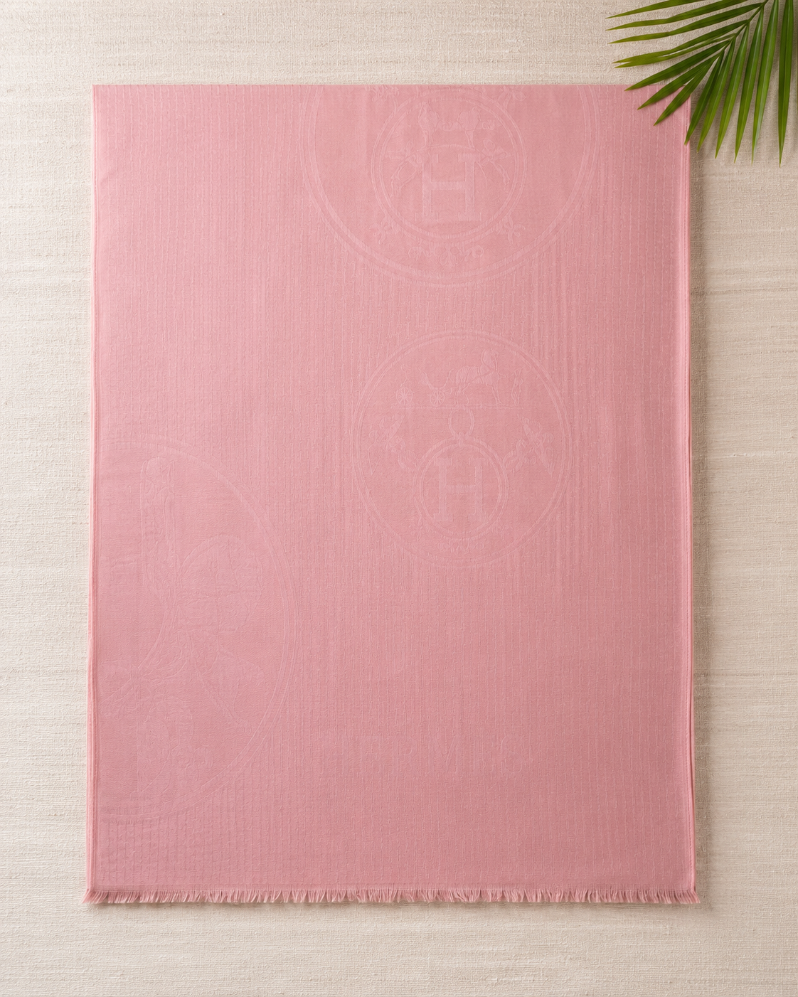 Hermès® New Libris Cashmere + Silk Stole Scarf