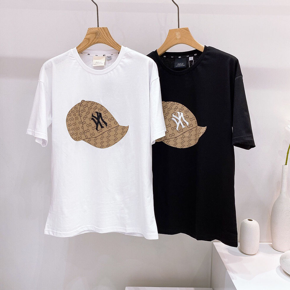 Gucci和MLB联名情侣短袖