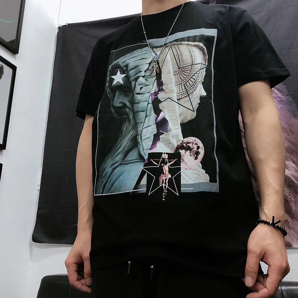 縮圖：GVC纪梵希情侣款新款双圣短袖