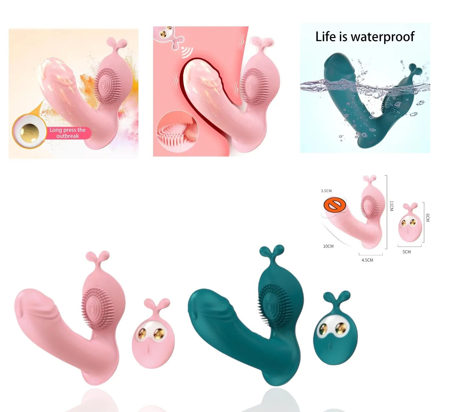 JOSHI VIBRADOR PANTY  A CONTROL REMOTO 