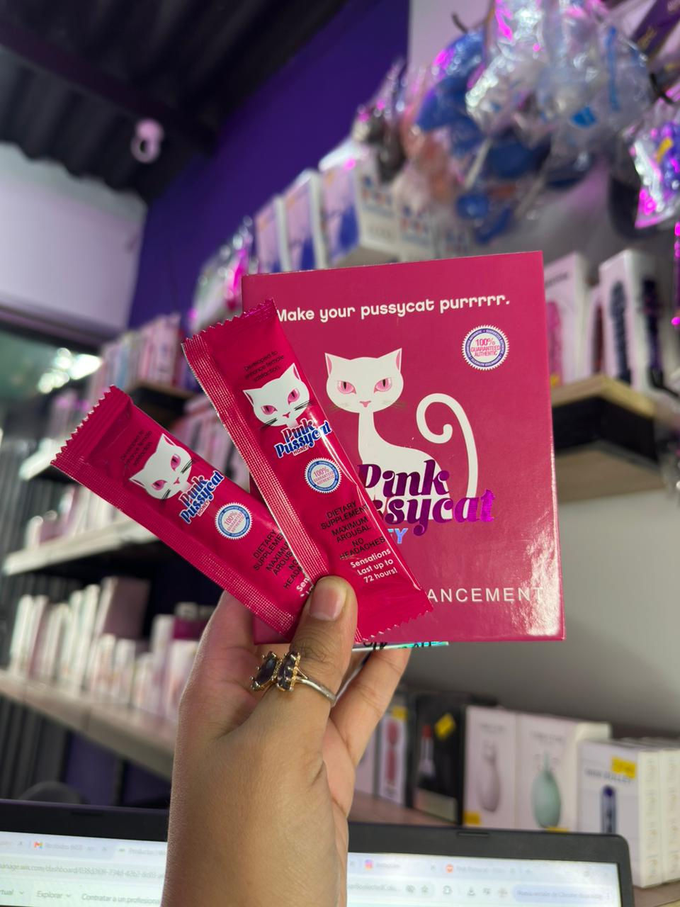 PINK PUSSYCAT ESTIMULANTE FEMENINO