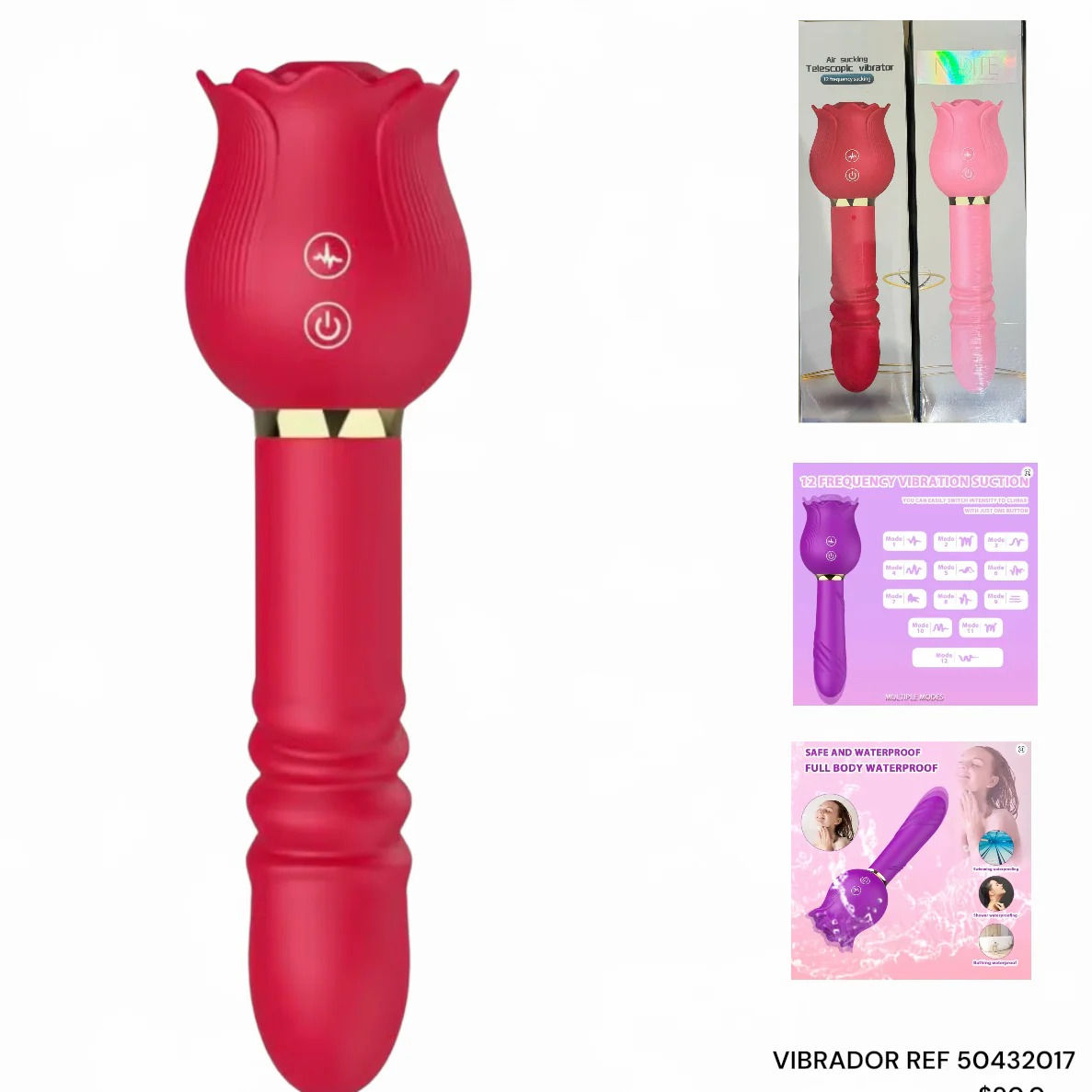 ROSY LOVE SUCCIONADORA 