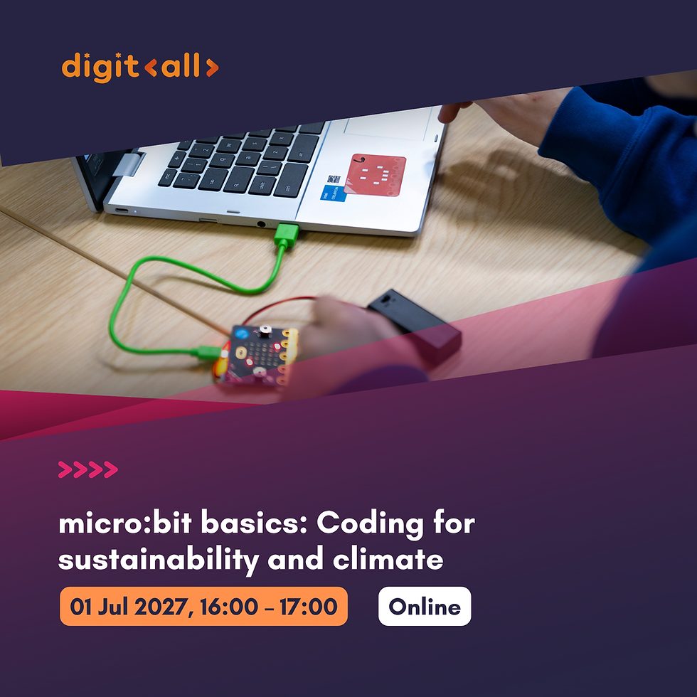 Micro:bit basics: Coding for sustainability and climate