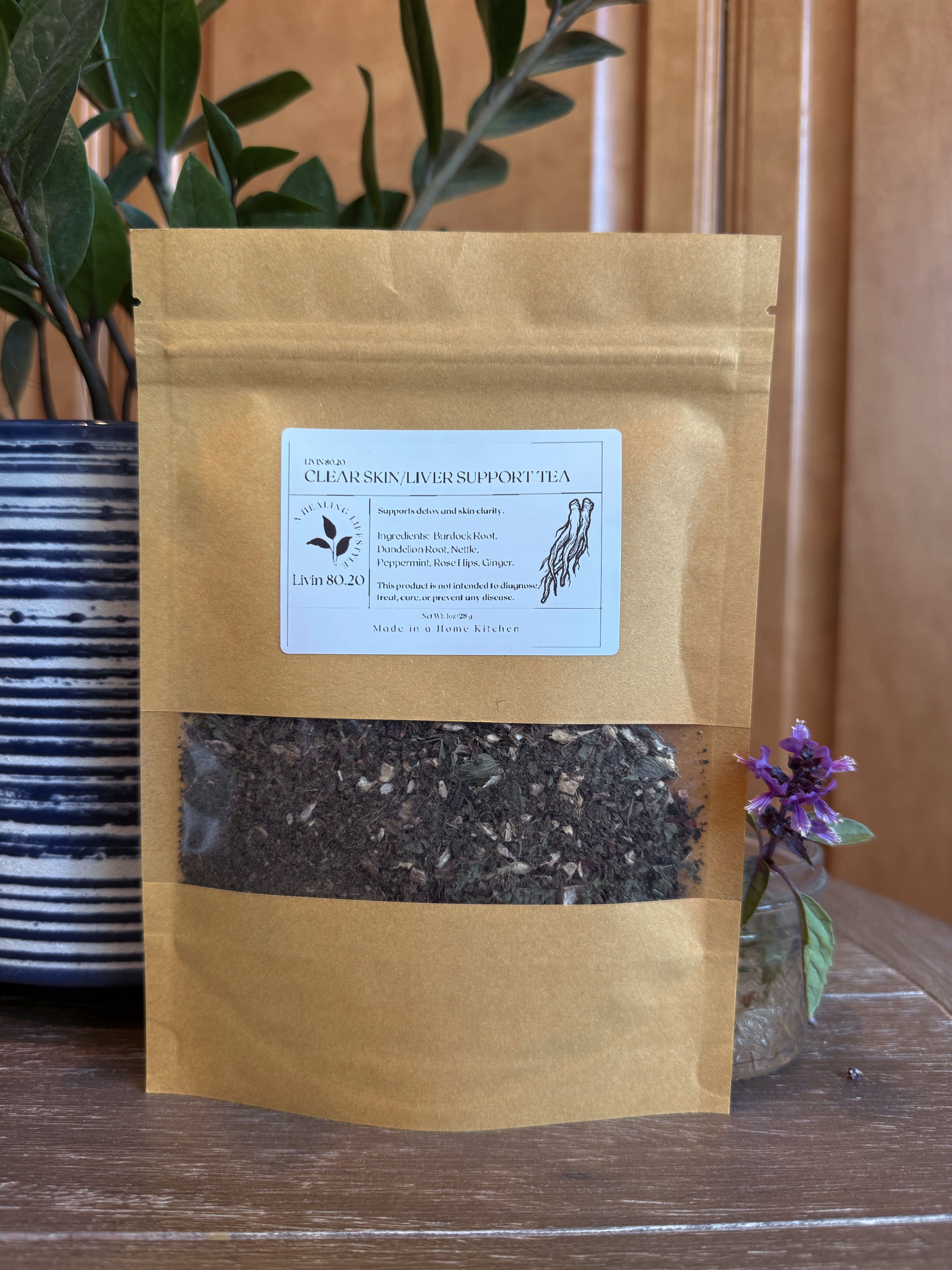 CLEAR SKIN + LIVER SUPPORT TEA