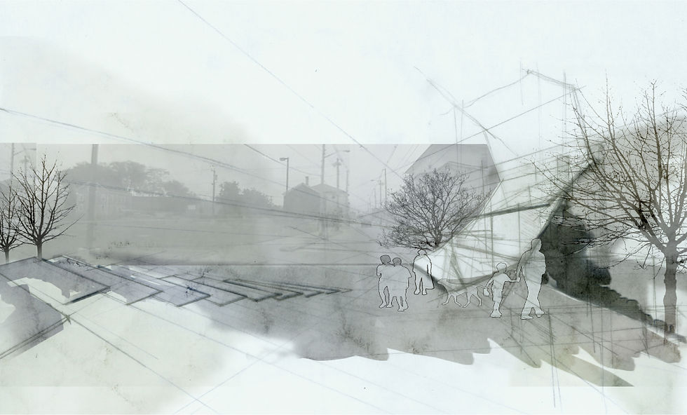 Conceptual Tiered Planting Structures