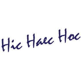  Company name - Hic Haec Hoc