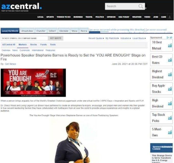 USA TODAY Affiliate AZ Central