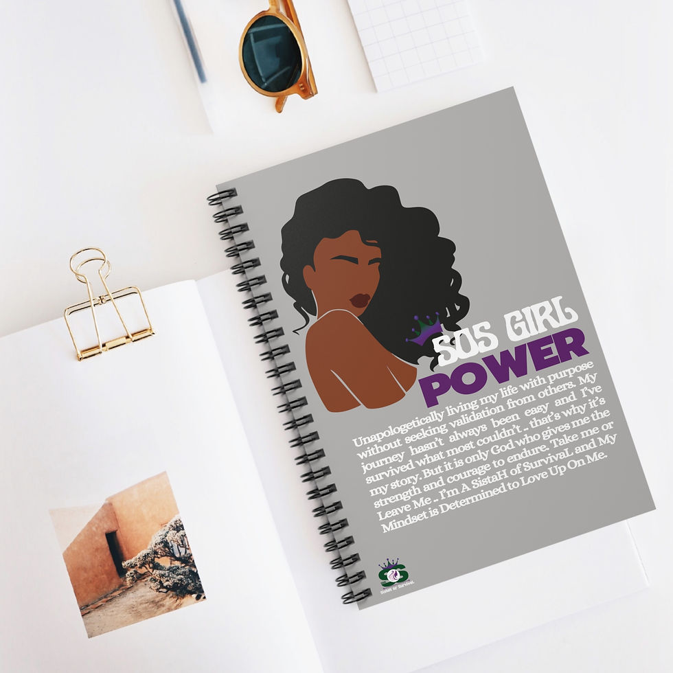 Girl Power Spiral Notebook
