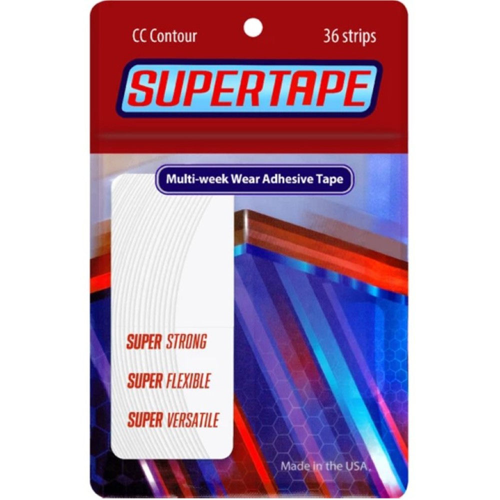 True Tape SUPERTAPE CC Contour Oval Protez Saç Bandı 2cm x 7.5cm