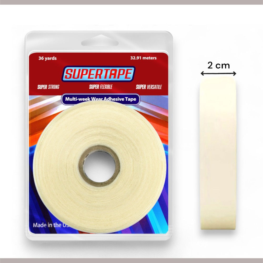 True Tape SUPERTAPE Rulo Protez Saç Bandı 2 cm x 33 m