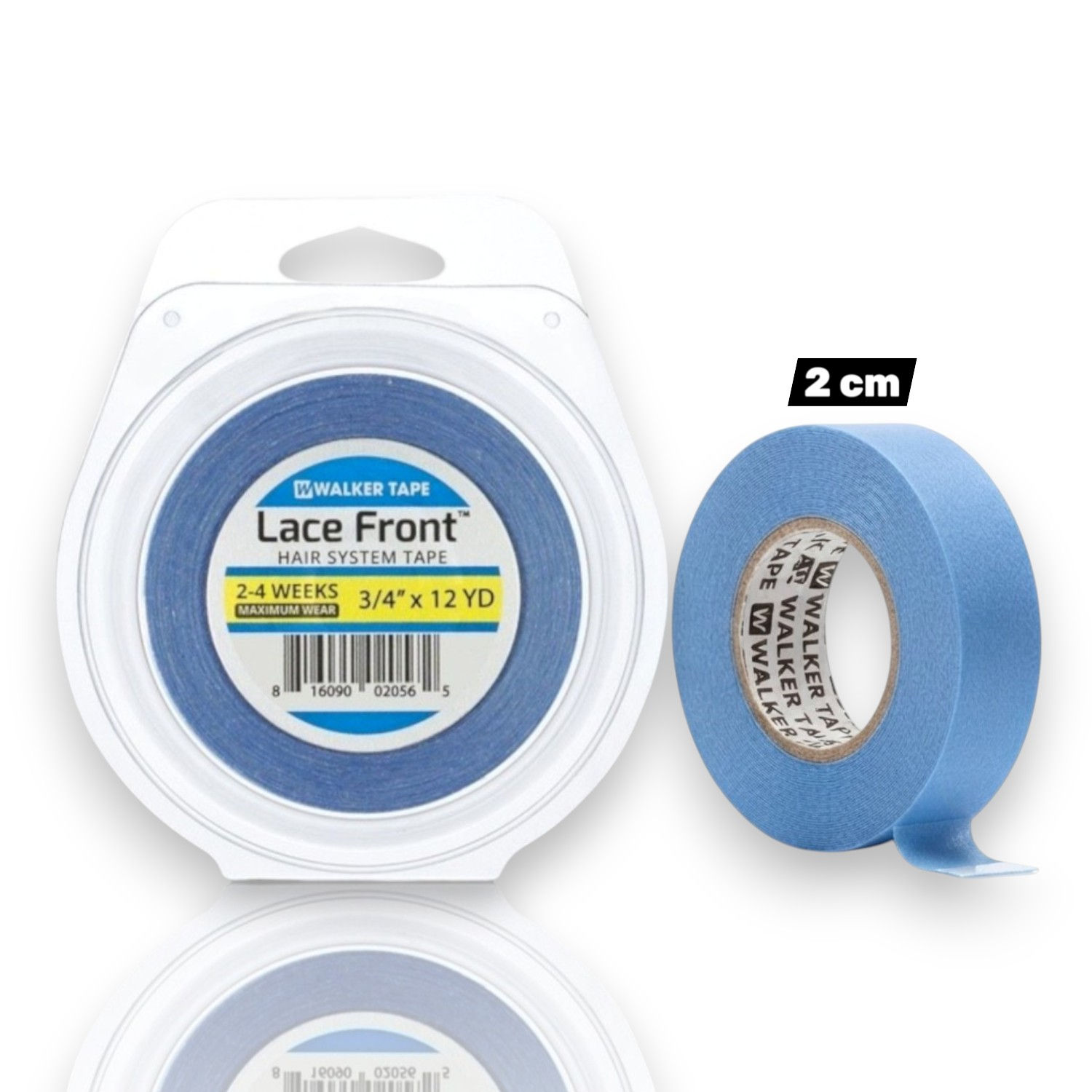 Walker Tape Lace Front rulo protez saç bandı 2,0cm x 10,97m
