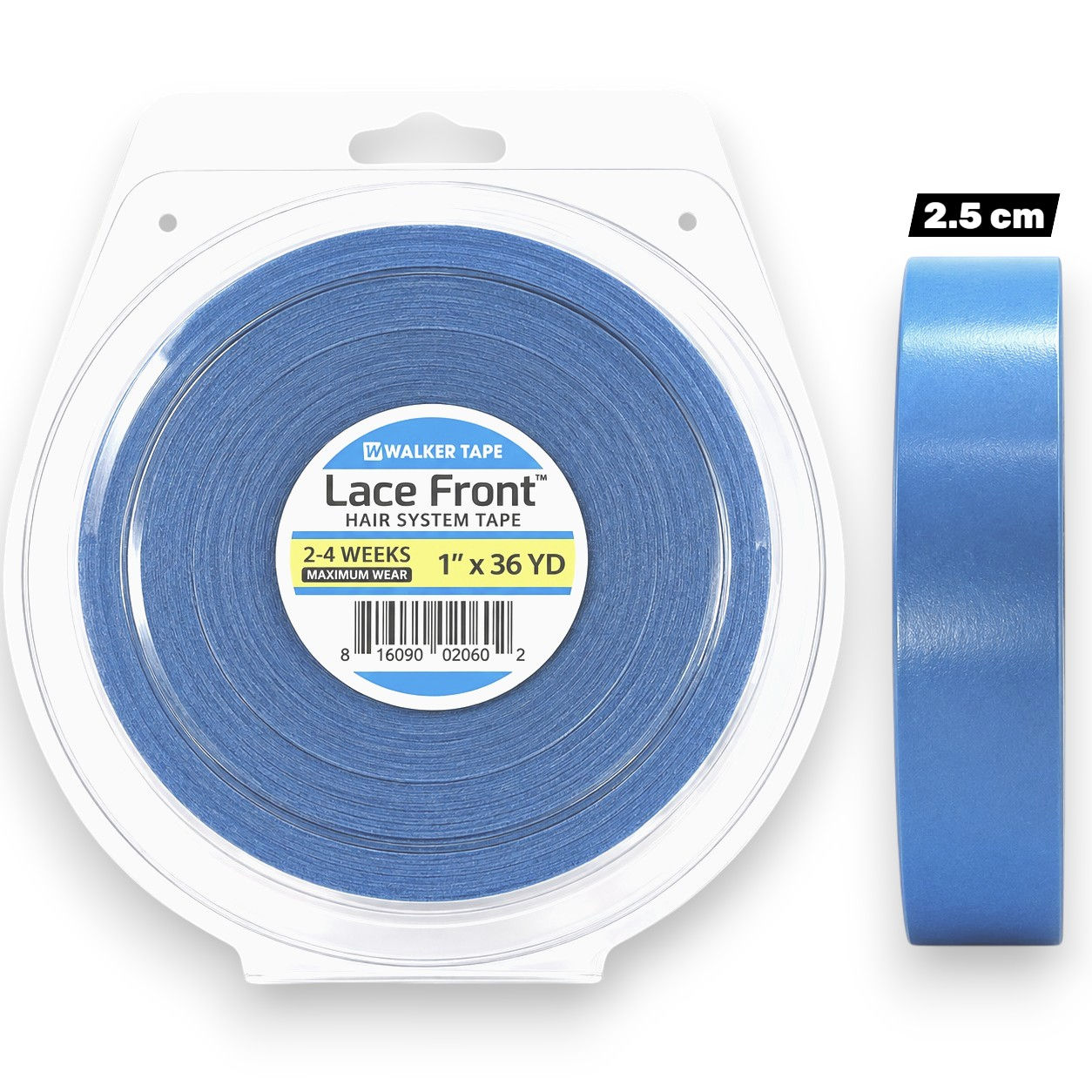 Walker Tape Lace Front rulo protez saç bandı 1 inç x 36 yarda