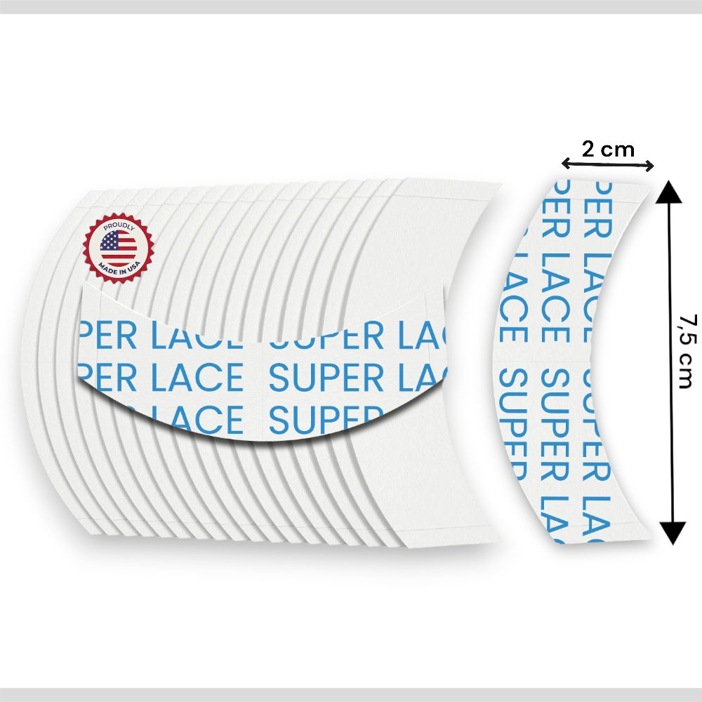 Sunshine Tape SuperLace Oval CC Protez Saç Bandı 2x7.5 cm
