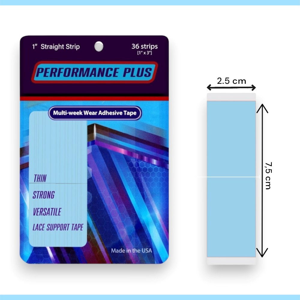 True Tape Performance Plus Düz Protez Saç Bandı 2.5cm x 7.5cm