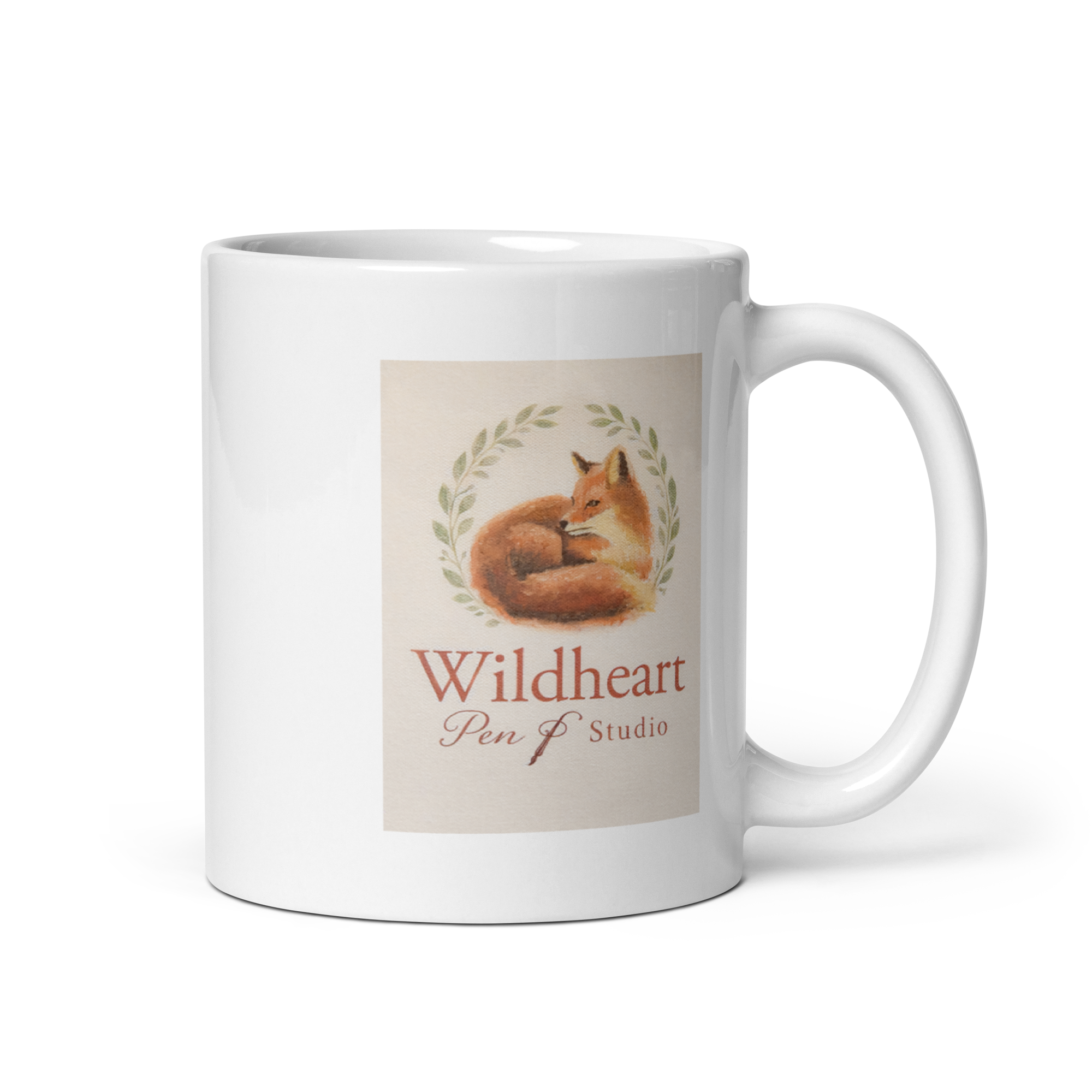 White Glossy Mug