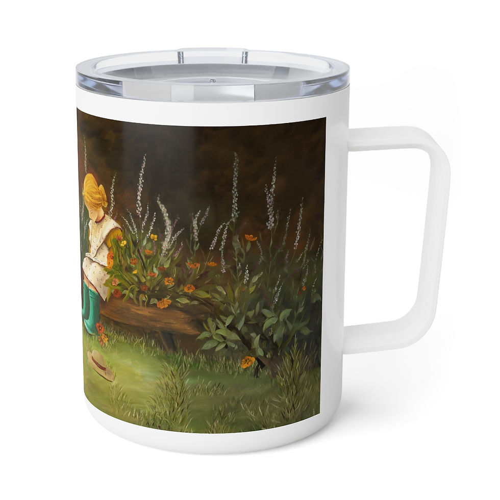 Thumbnail: Storytime | Basil Winslow Insulated Art Mug | 10 oz
