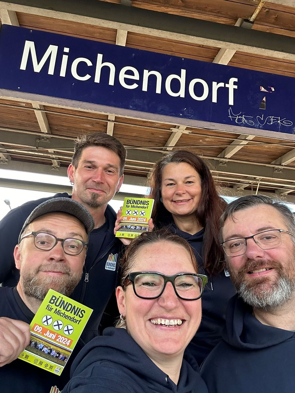 Morgen um 6 Uhr in Michendorf.