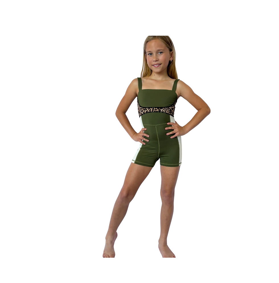 Thumbnail: XO Dance Wild Side Biketard 26040