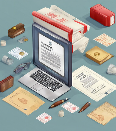 Documents, Certified translation, stamp