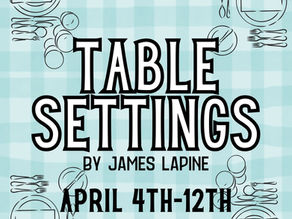 Table Settings: Pass the Love Please at Burlington County Footlighters!