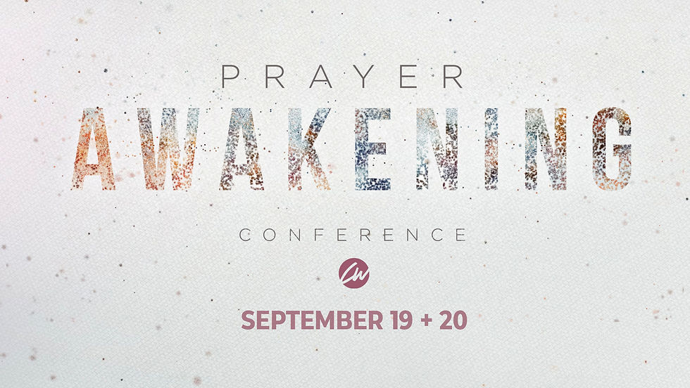 Prayer Awakening Conference Simulcast