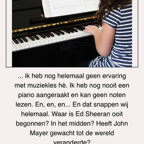 Voor de starters