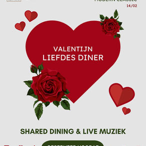 SHARED DINING + LIVE MUZIEK