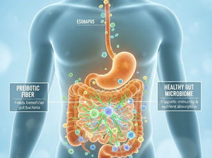 Fibersol-2 prebiotic fiber for gut health and digestion support