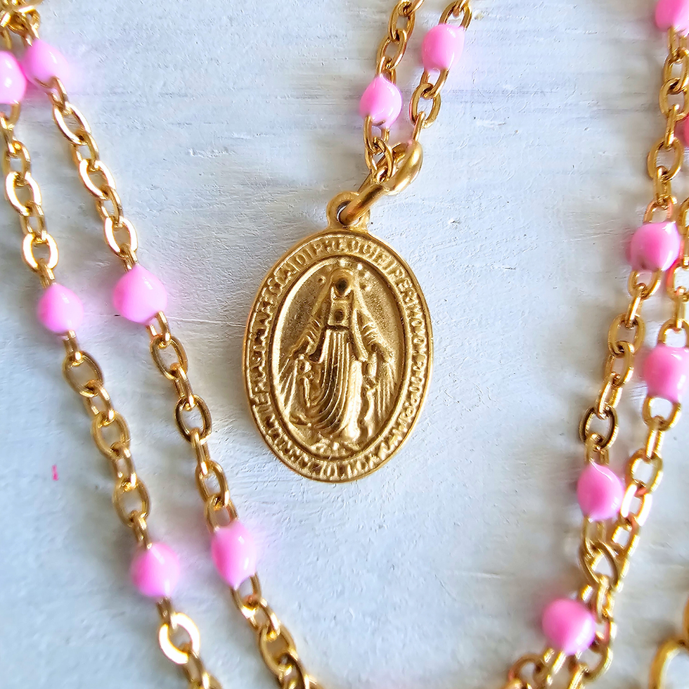 Miniature : Collier Vierge Bohème