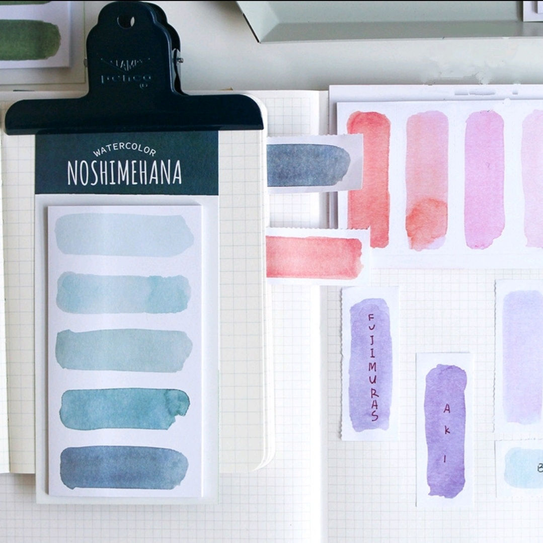 20 pc watercolour sticky note