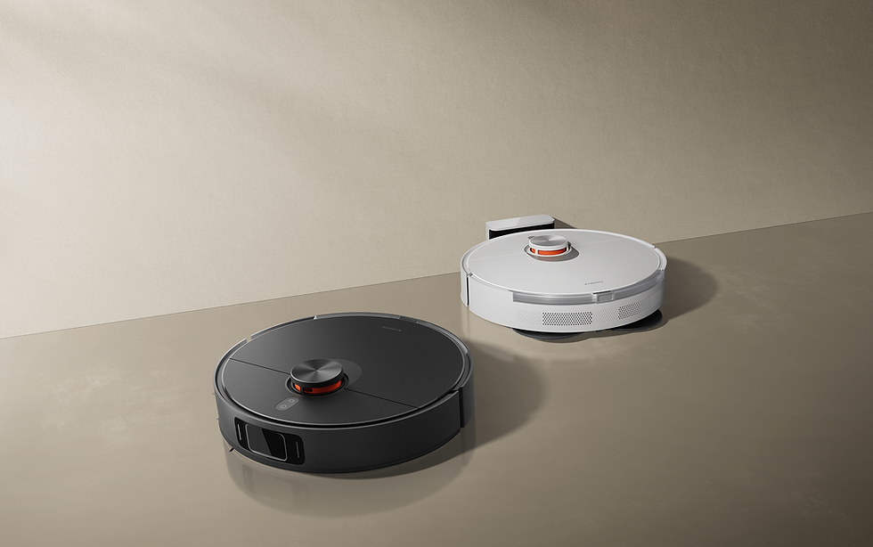 Xiaomi Robot Vacuum S20+ branco em imagem oficial da fabricante