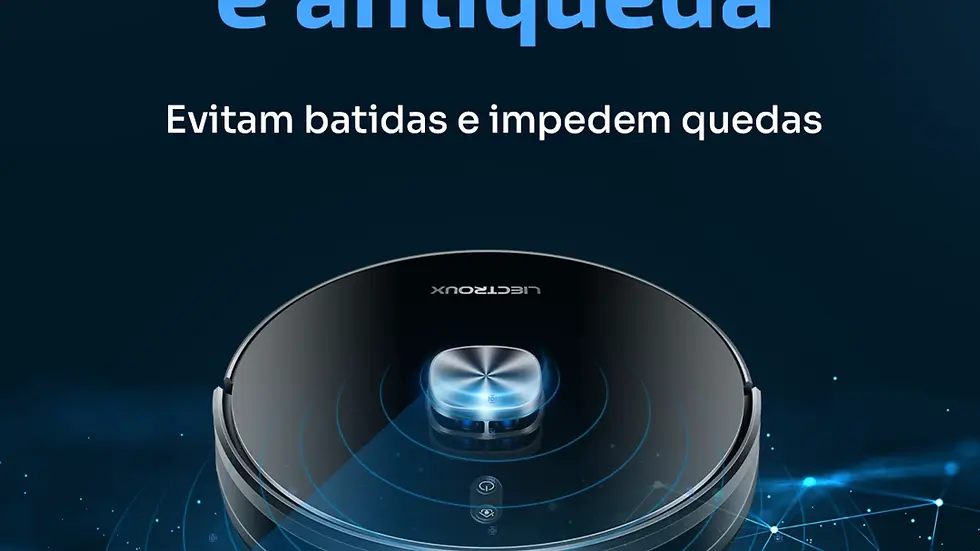 Detalhes do Liectroux XR500 Pro em material de apresentação oficial