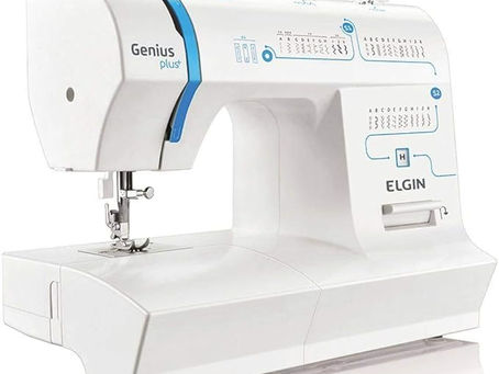 Máquina de Costura Portátil Elgin Genius Plus JX-4035