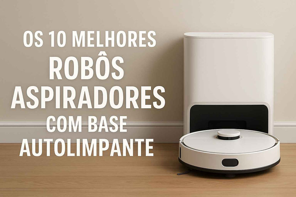 Melhores Robôs Aspiradores com Base Autolimpante