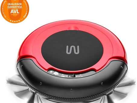 Robô aspirador Multi Home Mars HO400 vermelho e preto