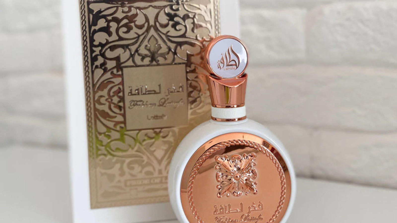 Lattafa Fakhar Rose Eau de Parfum 100 ml em imagem de produto