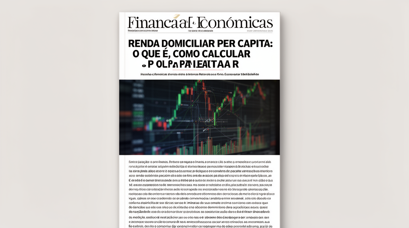 Renda Domiciliar Per Capita: O Que É, Como Calcular e Interpretar