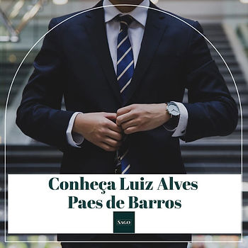 Luiz Alves Paes de Barros, investidor e sócio fundador da Alaska