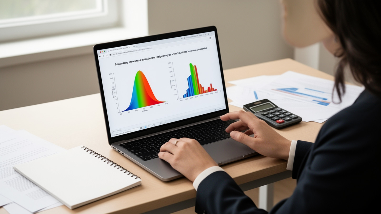 Pessoa analisando diferenças entre produção econômica por habitante e renda das famílias