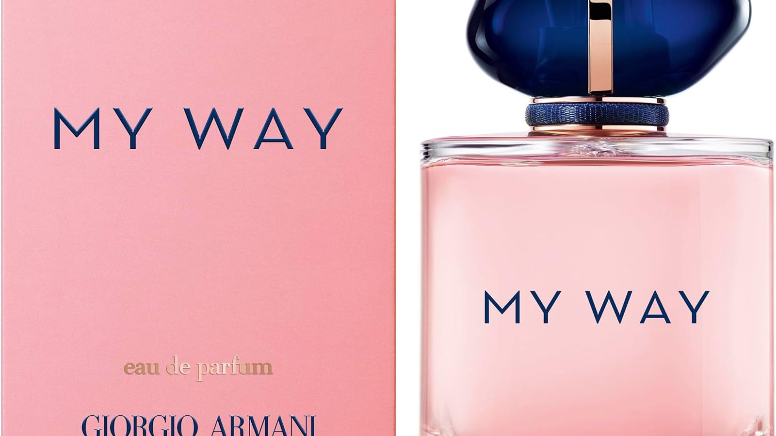 Giorgio Armani My Way Eau de Parfum 90 ml em composição horizontal