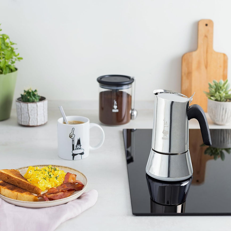 Detalhes apresentados no catálogo da Bialetti Venus