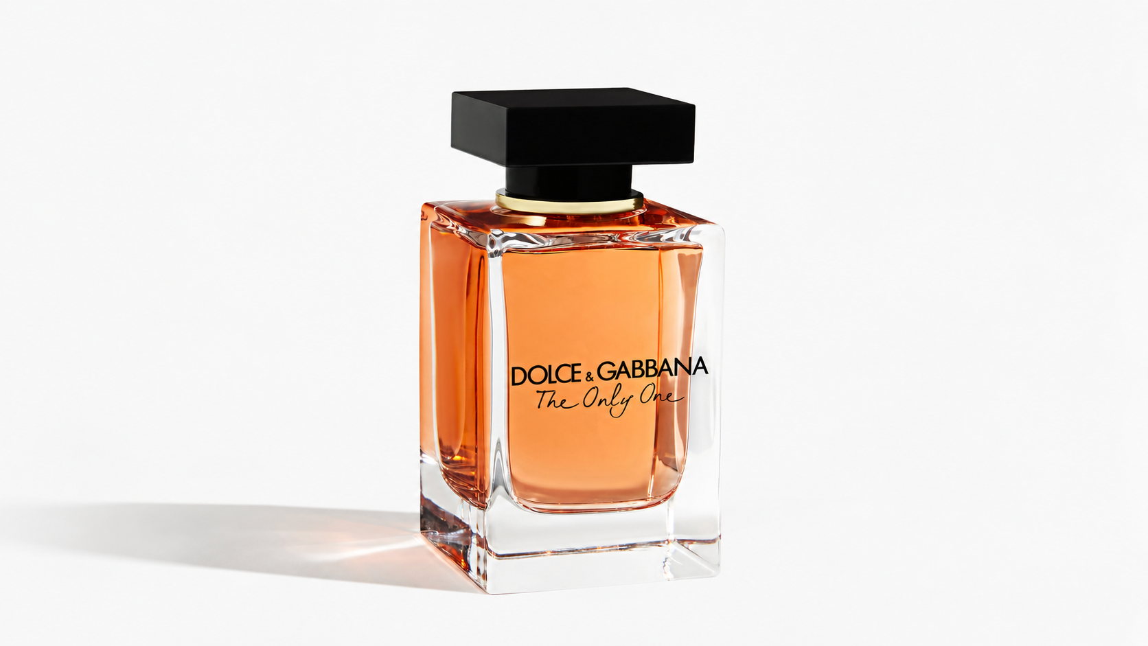 Frasco do Dolce & Gabbana The Only One EDP 100 ml em fundo claro