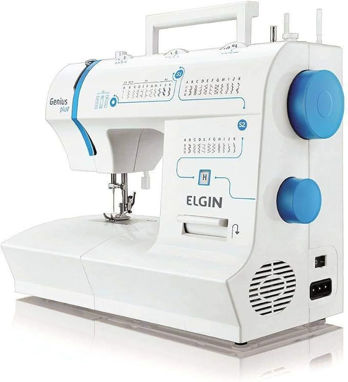 Máquina de Costura Portátil Elgin Genius Plus JX-4035
