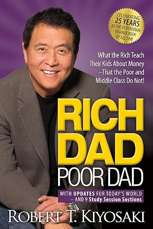 Rich Dad Poor Dad by Robert T. Kiyosaki — book cover