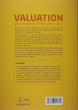 Livro Valuation – Guia Fundamental e Modelagem em Excel, de Ricardo Goulart Serra e Michael Wickert