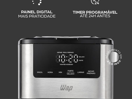 WAP Aroma WCD1500 cafeteira digital programável
