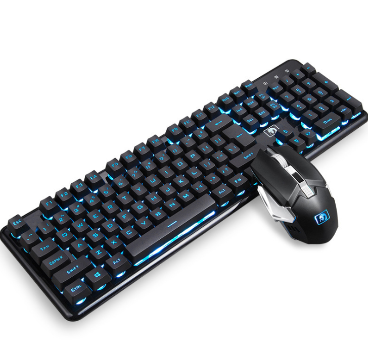 Thumbnail: Wireless RGB Gaming Keyboard and Mouse Set